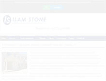 Tablet Screenshot of ilamstone.co.uk